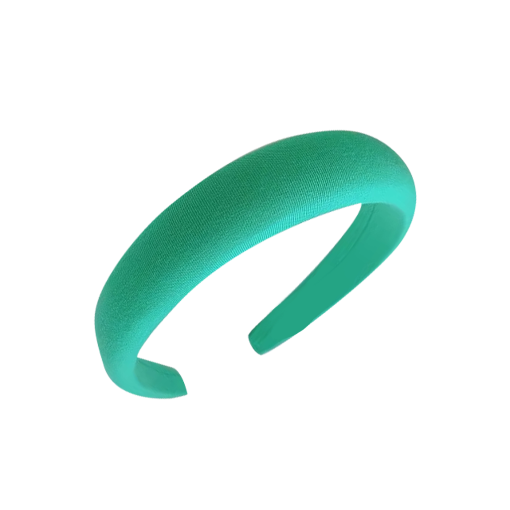ALICE BAND PADDED PLAIN AQUA – NIKKI'S The Gift Shop