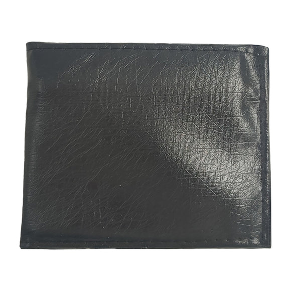 WALLET BLACK FOR BOYS WITH ZIP COIN COMPARTMENT