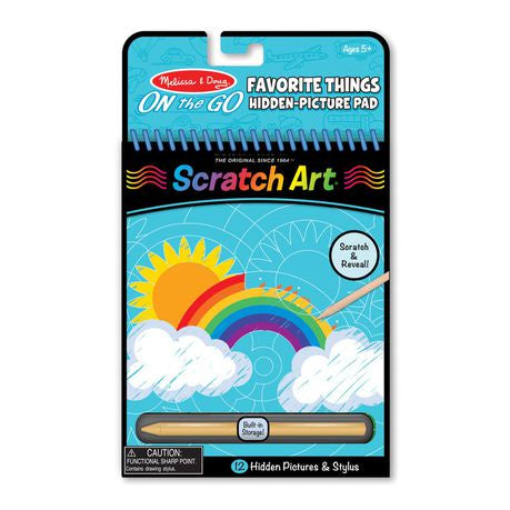 SCRATCH ART FAVOURITE THINGS
