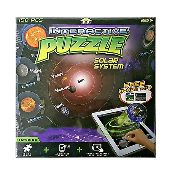 PUZZLE INTERACTIVE SOLAR SYSTEM 150PC