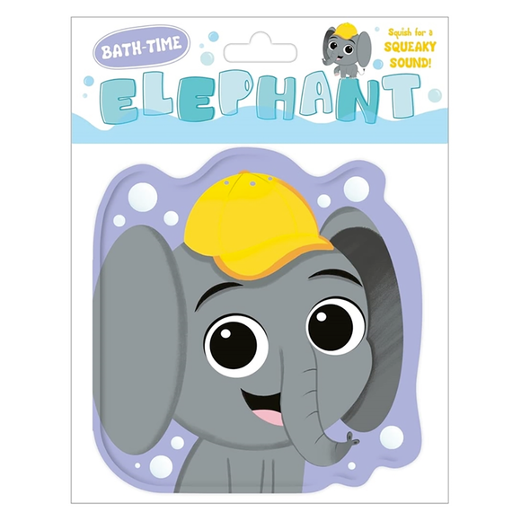 BATH BOOK ELEPHANT