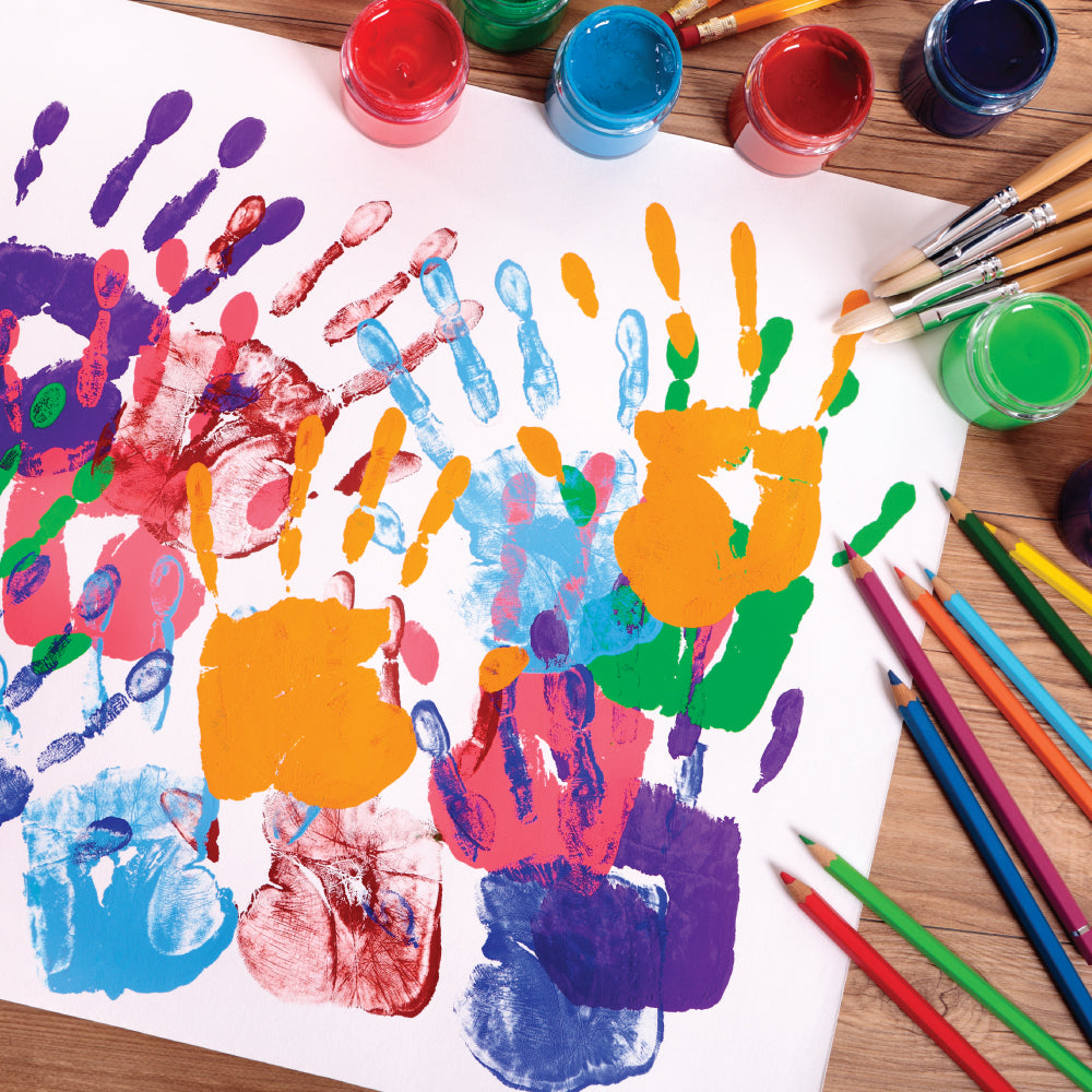 COLOUR & PAINT, STAMP & STICK