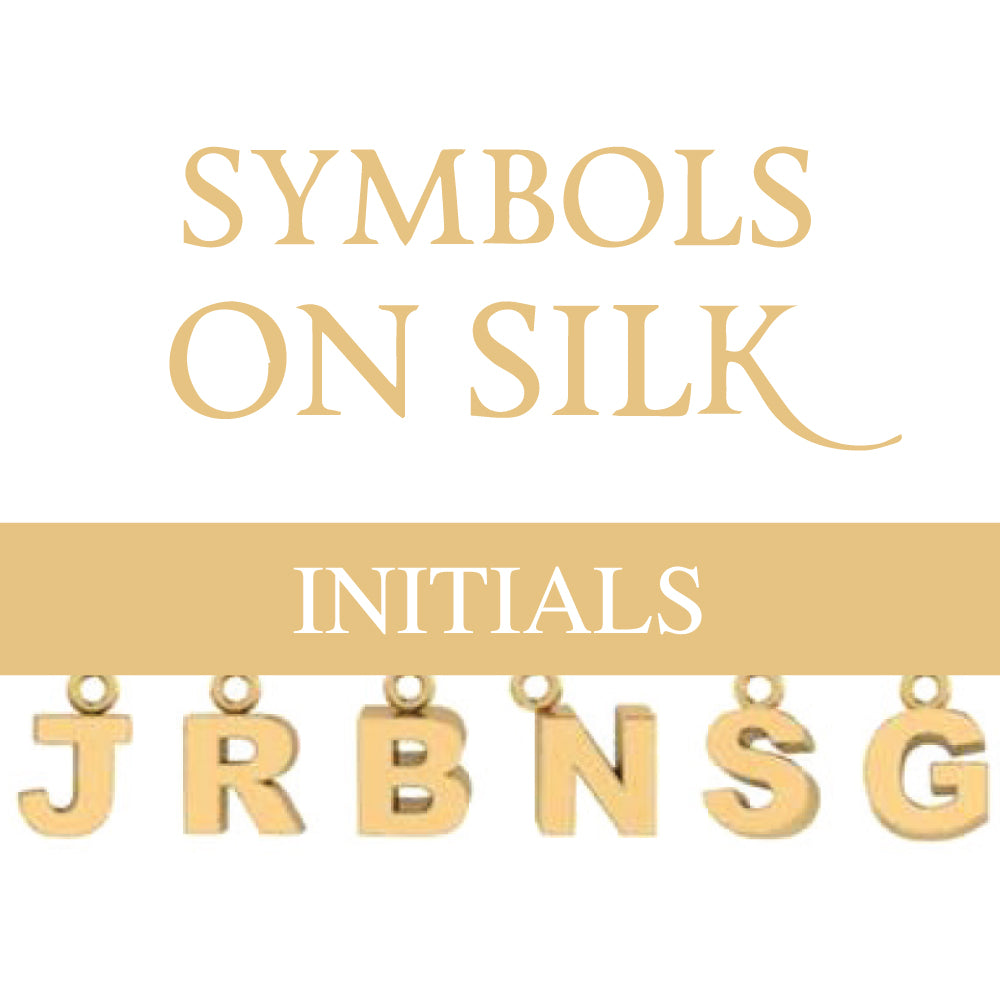 SYMBOLS ON SILK INITIALS