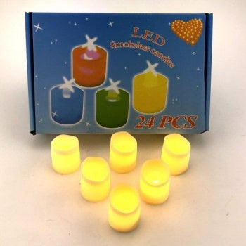 LED CANDLE WARM WHITE 2CM