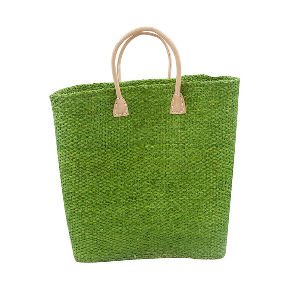 SISAL BASKET DARK GREEN