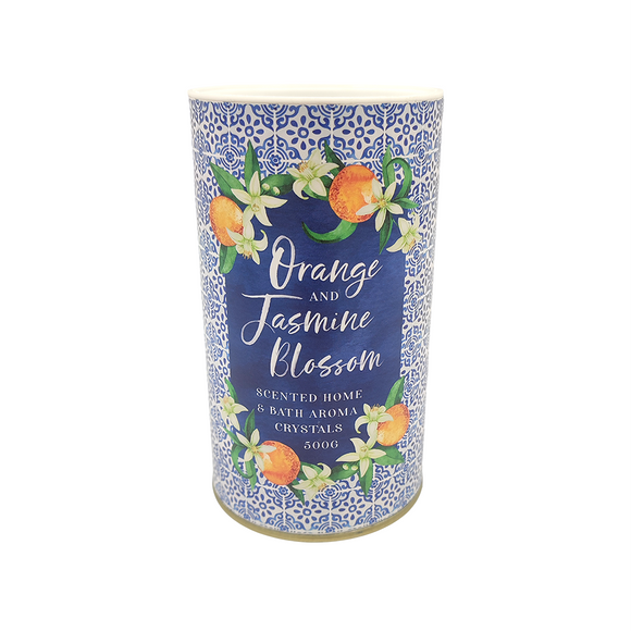 BATH AND HOME AROMA CRYSTALS 500G AMALFI ORANGE AND JASMINE BLOSSOM