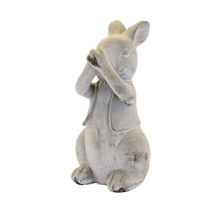 BUNNY CEMENT SPEAK NO EVIL