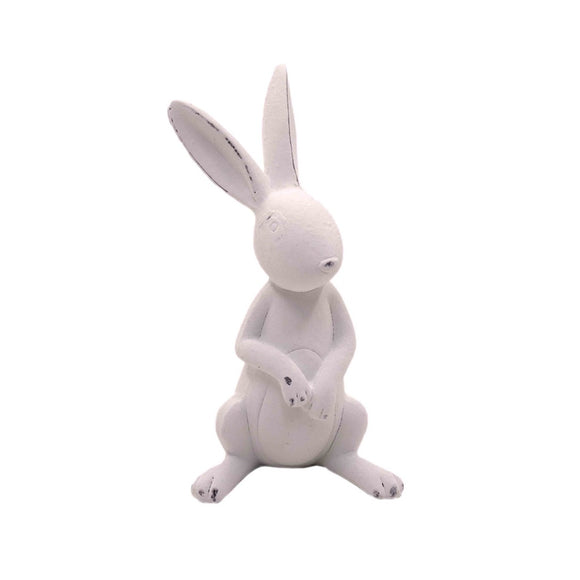 BUNNY CERAMIC LONG EAR SITTING AND LISTENING