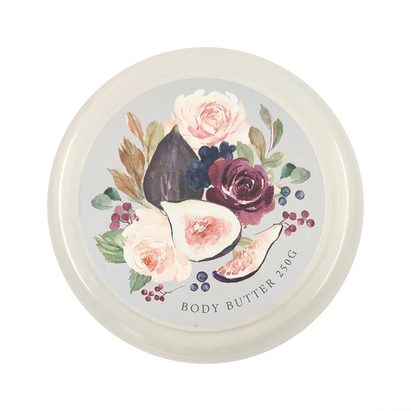 BODY BUTTER 250G ROSE AND WILD FIG