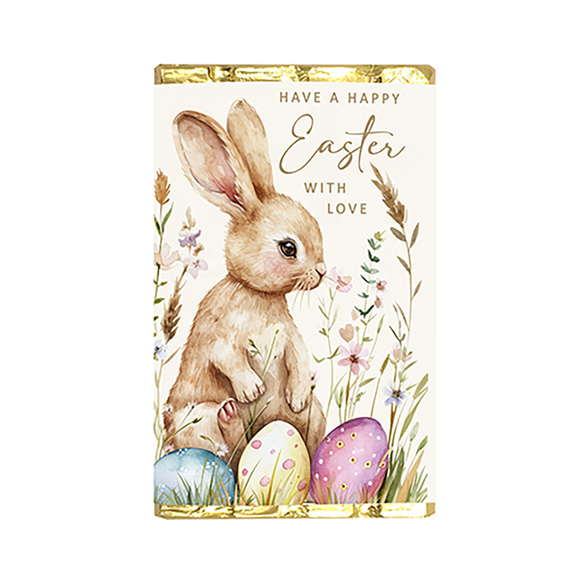 CHOCOLATE 45G EASTER WATERCOLOUR BUNNY