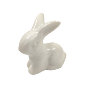 BUNNY CERAMIC WHITE JUST SITTING