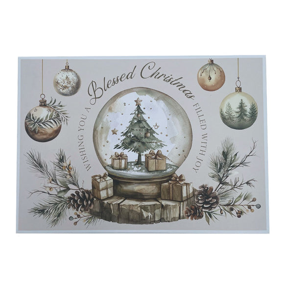 XMAS PLACEMATS 24 PGS SERENE CHRISTMAS