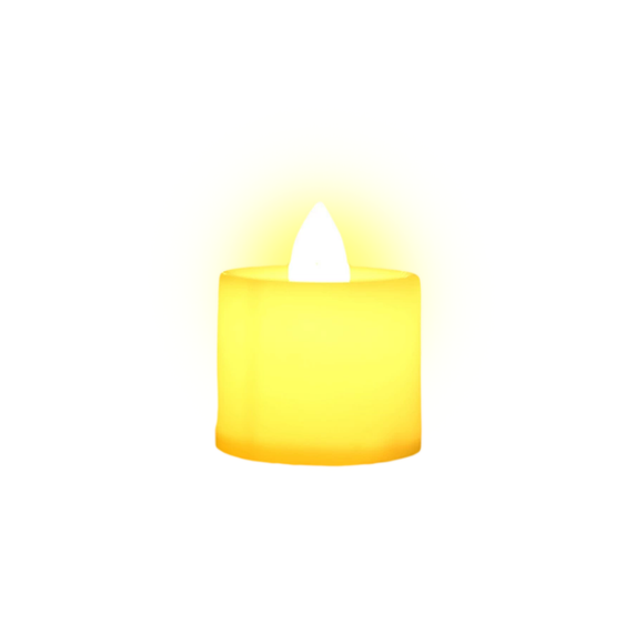 LED CANDLE WARM WHITE 4CM