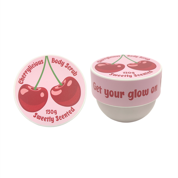 BODY SCRUB 130G CHERRY