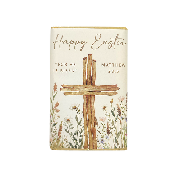 CHOCOLATE 45G EASTER WATERCOLOUR CROSS