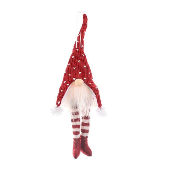 XMAS DECOR GNOME RED HAT WITH LIGHT