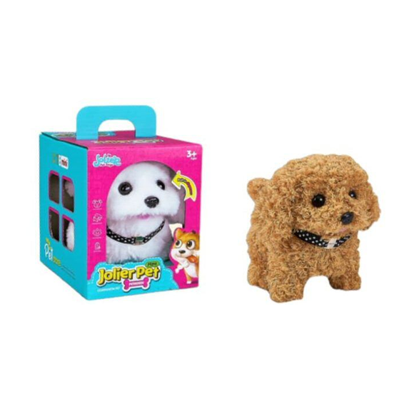 AUTOMATED PLUSH PET DOG IN CARRY BOX