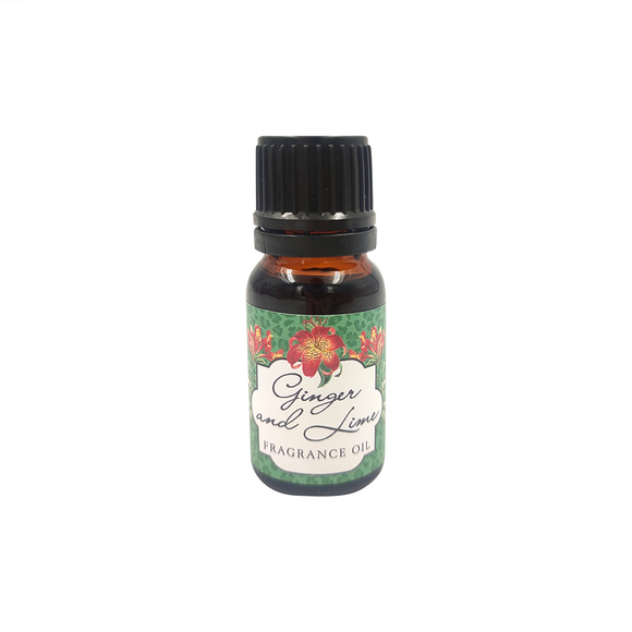 FRAGRANCE OIL 10ML TROPICAL SANCTUARY GINGER LIME SCENTED
