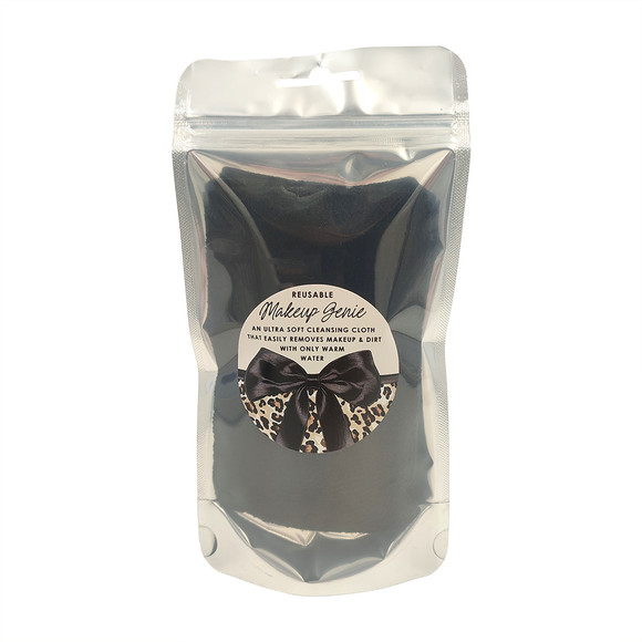 MAKE UP GENIE BLACK LEOPARD BOWTIQUE