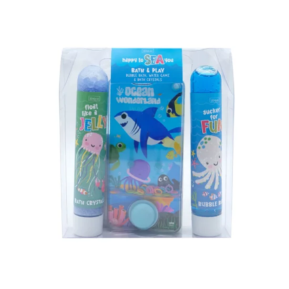 BATH AND PLAY SET HAPPY TO SEA YOU