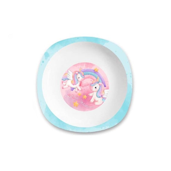 BOWL RAINBOW UNICORN