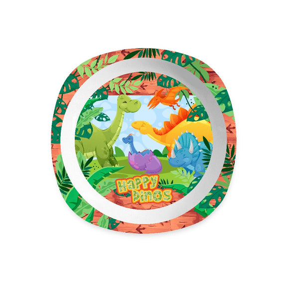 PLATE HAPPY DINO