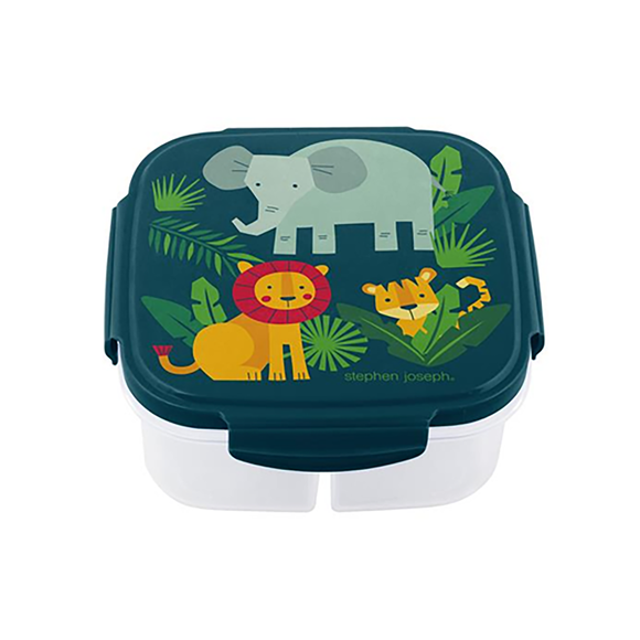 SNACK BOX WITH ICE PACK WILD ANIMALS