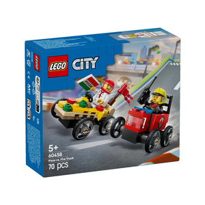 MED CITY PIZZA VS FIRE TRUCK RACE CAR PACK