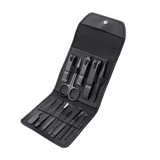 MANICURE SET BLACK 12PC