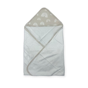 TOWEL HOODED BAMBOO NATURAL