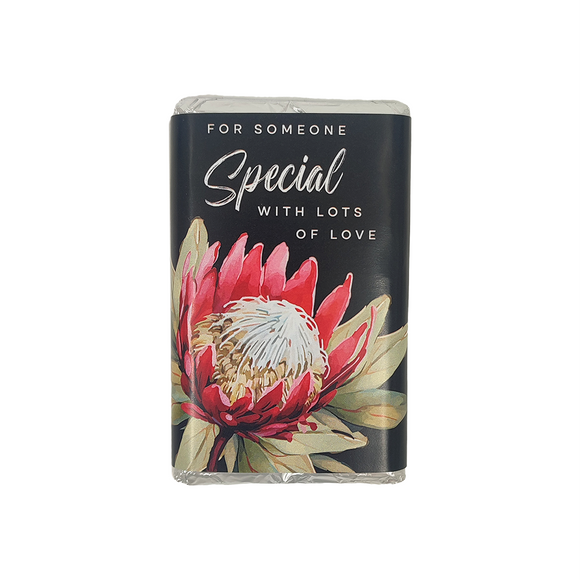 CHOCOLATE 45G MOONLIGHT PROTEA WITH LOVE