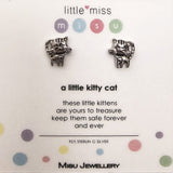 MISS MISU EARRING PURRFECT KITTY STUD
