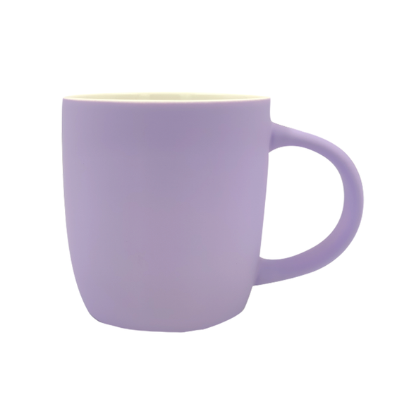 CERAMIC MUG MATT LILAC 440ML