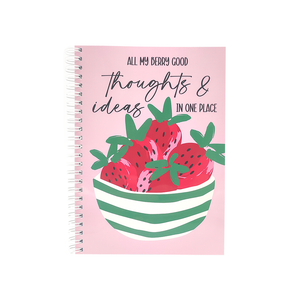 NOTEBOOK A5 STRAWBERRY DELIGHT