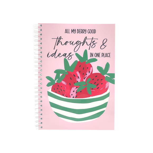 NOTEBOOK A5 STRAWBERRY DELIGHT