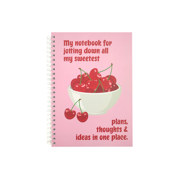 NOTEBOOK A5 CHERRYLICIOUS