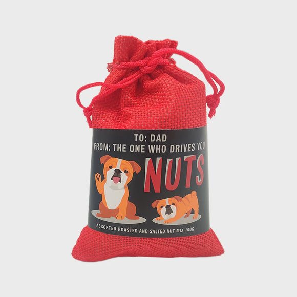 NUT SACK 100G MIXED NUTS DAD DRIVES YOU NUTS (EXPIRY 12/2025)