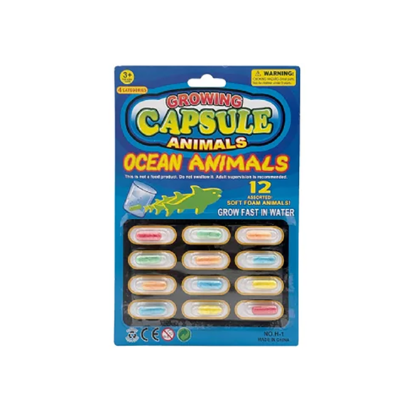 FOAM OCEAN ANIMALS CAPSULE