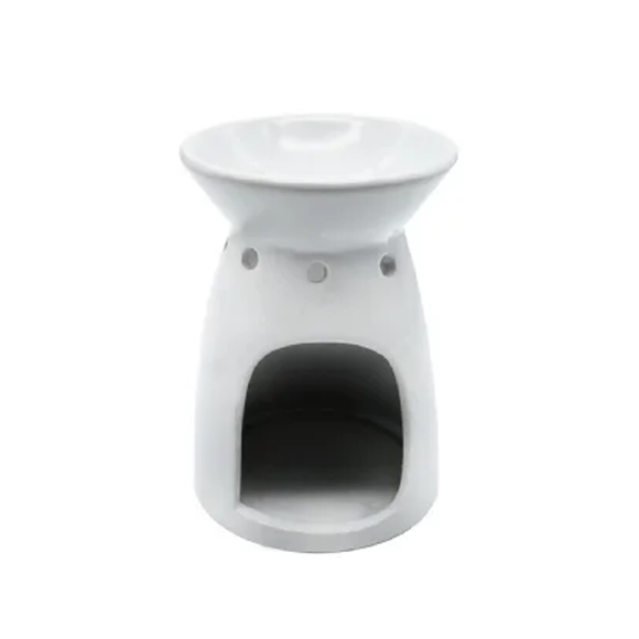 CERAMIC OIL BURNER LARGE SIMPLICITY WHITE