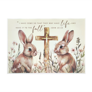 PLACEMATS 24 PGS WATERCOLOUR BUNNY