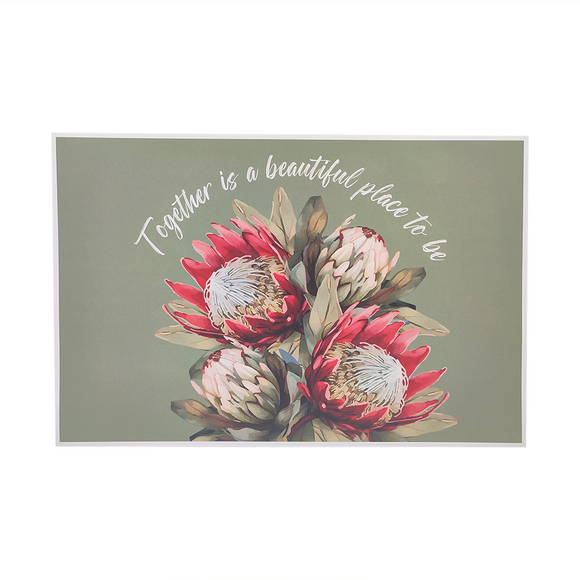 PLACEMATS 24 PGS MOONLIGHT PROTEA