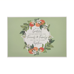 PLACEMATS 24 PGS ORANGE BLOSSOM