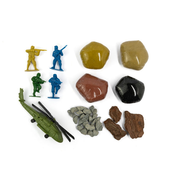 PLAY DOUGH BOX SET ARMY