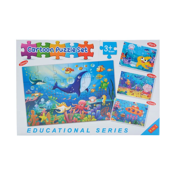 PUZZLE 4 IN 1 HAPPY TO SEA YOU