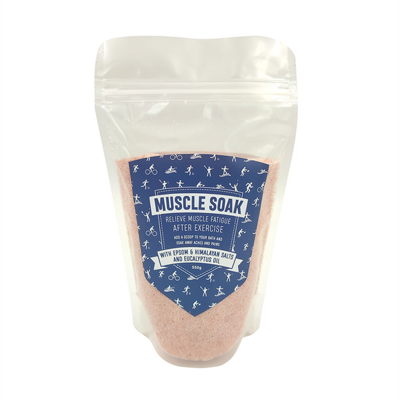 MUSCLE SOAK NAVY SPORTS RANGE 500G