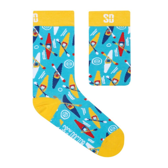 SOCKS COTTON COLOURFUL KAYAK