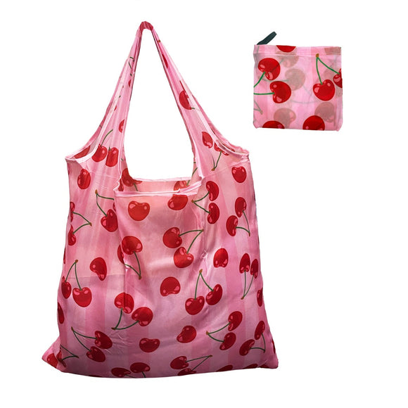 REUSABLE SHOPPING BAG CHERRYLICIOUS