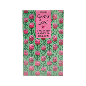 FRAGRANCE SACHET PINK PROTEA POT POURRI SCENTED