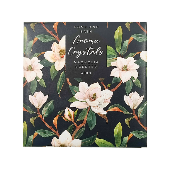 AROMA CRYSTALS IN A BOX MAGNOLIA SCENTED WILD MAGNOLIA
