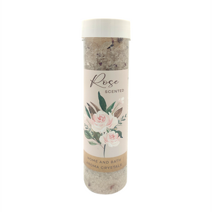 BATH AND HOME AROMA CRYSTALS 275G ROSE SCENTED